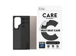 CARE BY PANZERGLASS Handyhülle "Heat Beat Case für Samsung Galaxy S25 Ultra", schwarz, B:11cm H:2,5cm T:20cm, Hüllen, Backcover, Schutzhülle, Handyschutzhülle, Case, Schutzcase, stoßfest, Handyhülle