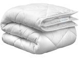 4-Jahreszeitenbett SCHIESSER "Lykke - 2 zusammenknöpfbare Steppdecken für Sommer und Winter", weiß, B:135cm L:200cm, Bezug: 100% Polyester. Füllung: 100% Polyester, Bettdecken, 4-Jahreszeitenbett, STANDARD 100 by OEKO-TEX zertifiziert, Topseller