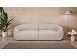 Big-Sofa "YANI, Designersofa, organische Form, Maße B/T/H: 240/64/81 cm", beige, B:240cm H:81cm T:100cm, 100% Polyester, LEGER HOME BY LENA GERCKE, Sofas, Big-Sofa, mit Wellenunterfederung, auch in Bouclé, passend zur Serie