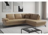 Ecksofa SIT & MORE "Morris Jubi, Ottomane, Breite 238 cm", cappuccino, B:238cm H:83cm T:202cm, Sofas, Ecksofa, mit Armteilfunktion, wahlweise mit Schlaffunktion