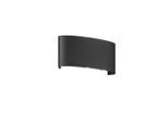 Fischer & Honsel , Schwarz , Metall, Glas , 8x17x8 cm , Freizeit im Garten, Gartenaccessoires, Gartendeko