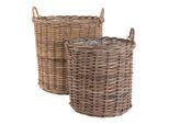 Möbelix , Braun , Holz , Rattan ,