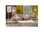 Mid.you , Rosa , Textil , Ottomane links, L-Form , 252x170 cm , Made in EU ,