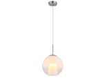 Globo , Klar, Weiß, Chromfarben, Nickelfarben, Transparent , Metall, Kunststoff, Glas , 120 cm , CE ,