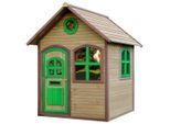 Ambia Garden , Braun, Grün , Holz , 137x175x151 cm , Fsc, EN 71 , Spielwaren, Outdoorspielzeug, Spielhäuser