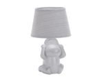 Möbelix , Grau , Keramik , 28 cm , Beleuchtung, Innenleuchten, Tischlampen, Kinderzimmer Tischleuchten