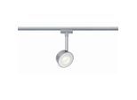 Paulmann , Chromfarben , Metall , 8x18x4 cm , verstellbare Spotlights , Beleuchtung, Innenleuchten, Schienensysteme