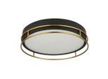 Möbelix , Schwarz , Metall, Glas , 9.5 cm , Beleuchtung, Innenleuchten, Deckenleuchten