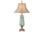 Elstead Lighting , Grün, Messingfarben , Keramik , 45.7x86.4x45.7 cm , Grüner Punkt, RoHS , Beleuchtung, Innenleuchten, Tischlampen