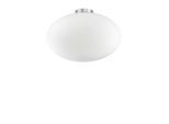 Ideal Lux , Weiß , Glas , 25 cm ,