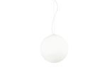 Ideal Lux , Weiß , Glas , Kugel , 40x240x40 cm , Beleuchtung, Innenleuchten, Hängeleuchten, Kugellampen