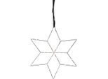 Eglo , Silberfarben, Transparent , Metall , 0.5x45x40 cm , Weihnachten, Weihnachtsbeleuchtung, Weihnachts-Dekoleuchten