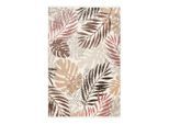 Esprit , Braun, Rot, Beige , Textil , Floral , rechteckig , 120x170 cm , Oeko-Tex® Standard 100, Textiles Vertrauen - Oeko-Tex® , für Fußbodenheizung geeignet, in verschiedenen Größen erhältlich, für Hausstauballergiker geeignet, lichtunempfindlich, pflegeleicht, strapazierfähig, leicht zusammenrollbar ,