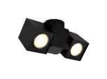 Globo , Schwarz , Metall , 7x10.5x21.7 cm , CE , verstellbare Spotlights, schwenkbar, drehbar , Beleuchtung, Innenleuchten, Strahler & Spots