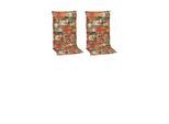 Hochlehner Auflagen Tours 2er- Set ca. 118x46 cm Häuser