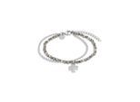 TOM TAILOR Damen Armband mit Herz Anhänger aus Edelstahl silber, silber, Herz, Gr. ONESIZE
