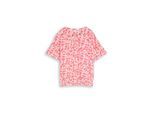 TOM TAILOR Damen Bluse mit Muster, rosa, Gemustert, Gr. 44