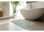 Badematte KAYOOM "Badematte Ocean Touch 425", grün, (40cm x 60cm ), 1 Stk., Polyester, Badematten, Badematte, Kurzflor