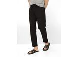 Chinohose BRAX "Style EVANS", Herren, Gr. 24, Normalgrößen, schwarz, Web, 96% Baumwolle, 3% Kapok, 1% Elasthan, Hosen Chinohose