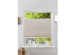 Plissee OTTO HOME "WILLA" Gr. 5, beige (leinenoptik), B:80cm H:130cm, Obermaterial: 100% Polyester, Plissees, Plissee, NEUHEIT in Leinenoptik, Topseller