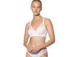 Bügel-BH MEY "Amorous", Damen, Gr. 90, Cup E, weiß, Spitze, Obermaterial: 76% Polyamid, 24% Elasthan, BHs Bügel-BH, Grafische Spitze