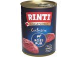 RINTI Singlefleisch Exclusive Ross pur 12x400 g