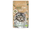 CAT'S LOVE Bio Nassfutter Katze Adult in Gelee Ente 24x100 g