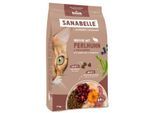 Sanabelle Trockenfutter Katze, Adult. Indoor, mit Perlhuhn 2x2 kg