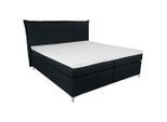 Möbelix , Schwarz , Textil , H1 , 180x200 cm , Topper durchgehend ,