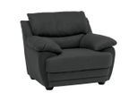 Livetastic , Anthrazit , Textil , 117x97x100 cm , Made in EU , Stoffauswahl ,
