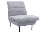 Looks by W.Joop , Grau, Hellblau , Textil , Uni , 72x92x103 cm , Made in EU, FSC MIX , Stoffauswahl , Esszimmer, Esszimmerstühle, Polsterstühle