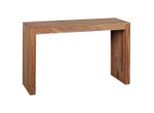 Mid.you , Sheeshamfarben , Holz , Sheesham , massiv , rechteckig , 40x75x115 cm , Kleinmöbel, Konsolentische