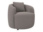 Möbelix , Cappuccino , Textil , 81x74x81 cm , Made in EU ,