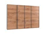 Mid.you , Weiß, Eichefarben , Holzwerkstoff , 8 Fächer , 350x236x65 cm , BQ - Bündnis für Qualität, Made in Germany, DIN EN ISO 9001 , umfangreiches Zubehör erhältlich, in verschiedenen Größen erhältlich, in verschiedenen Holzdekoren erhältlich ,