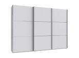 Möbelix , Weiß, Edelstahlfarben , Holzwerkstoff , 7 Fächer , 300x216x65 cm , BQ - Bündnis für Qualität, DIN EN ISO 9001 , in verschiedenen Größen erhältlich, in verschiedenen Holzdekoren erhältlich ,