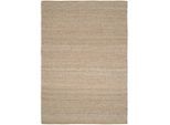 Linea Natura , Cappuccino , Textil , meliert , rechteckig , 80x250 cm , für Fußbodenheizung geeignet ,