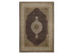 Cazaris , Creme, Schwarz , Textil , Bordüre , rechteckig , 60x90 cm , Care & Fair , für Fußbodenheizung geeignet, in verschiedenen Größen erhältlich , Teppiche & Böden, Teppiche, Orientteppiche