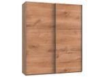 Mid.you , Eichefarben , Holzwerkstoff , 4 Fächer , 200x236x65 cm , BQ - Bündnis für Qualität, Made in Germany, DIN EN ISO 9001 , umfangreiches Zubehör erhältlich, in verschiedenen Größen erhältlich, in verschiedenen Holzdekoren erhältlich , Schlafzimmer, Kleiderschränke, Schwebetürenschränke
