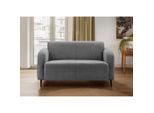 Livetastic , Anthrazit , Textil , Uni , 140x76x90 cm , Made in EU , Typenauswahl, Stoffauswahl, Rücken echt, Armteil links, Armteil rechts , Wohnzimmer, Sofas & Couches, Sofas, 2er Sofas