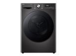 LG Wärmepumpentrockner "RT90V9W", Energieeffizienz: C (A-G), schwarz, B:60cm H:85cm T:66cm, Trockner