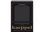 Spannbettlaken KAEPPEL "Single Jersey Mako Elasthan", grau (titanium), L:200cm, Jersey-Elasthan, Obermaterial: 97% Baumwolle, 3% Elasthan, Bettlaken, Spannbettlaken, aus 97% Baumwolle und 3% Elasthan