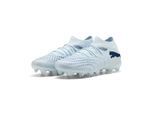 Fußballschuh PUMA "FUTURE 9 MATCH FUSION FG/AG Fußballschuhe Damen", Damen, Gr. 37,5, blau (icy blau jewel), Obermaterial: Synthetik, Textil. Futter: Synthetik, Textil. Innensohle: Textil. Laufsohle: Synthetik, Schuhe Fußballschuh