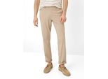 Chinohose BRAX "Style EVEREST", Herren, Gr. 24, Normalgrößen, beige, Web, 78% Baumwolle, 19% Lyocell, 3% Elasthan, Hosen Chinohose