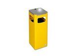 VAR Wertstoffsammelgerät WSG 25R, 22 l, Stahl-Inneneimer, Metallgriff, gelb