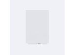 Rocada Whiteboard SKIN COLOUR, rahmenlos, modular, Hoch-/Querformat, magnethaftend, Ablageschale, B 750 x H 1150 mm, lackierter Stahl, signalweiss RAL 9003
