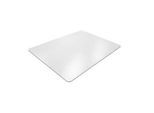 Bodenschutzmatte Floortex Valuemat, rechteckig, für Hartböden, Stärke 1,6 mm, L 1200 x B 900 mm, Vinyl, transparent