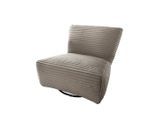 Livetastic , Cappuccino , Textil , Uni , 95x77x94 cm , Made in EU , Stoffauswahl, erweiterbar (Typenauswahl), Sitzfläche 360° drehbar , Wohnzimmer, Sessel, Polstersessel
