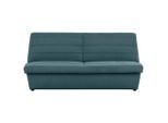 Looks by W.Joop , Petrol , Textil , Uni , 185x92x103 cm , Made in EU, FSC MIX , Stoffauswahl, Rücken echt ,