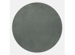 Ayyildiz , Grün , Textil , Uni , rund , Oeko-Tex® Standard 100 , pflegeleicht , Teppiche & Böden, Teppiche, Hochflorteppiche, Hochflorteppiche rund