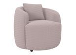 Möbelix , Hellrosa , Textil , 81x74x81 cm , Made in EU , Esszimmer, Esszimmerstühle, Polsterstühle